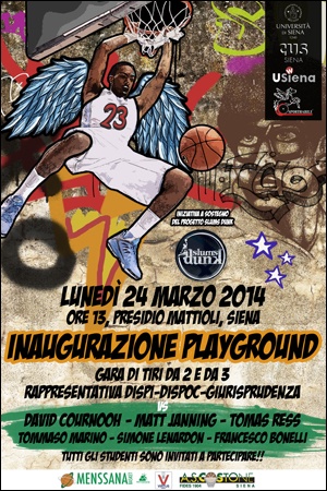 Inaugurazione playground Presidio Mattioli