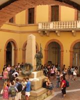 Cortile del palazzo del Rettorato