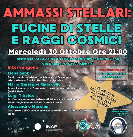 Ammassi stellari: fucine di stelle e raggi cosmici