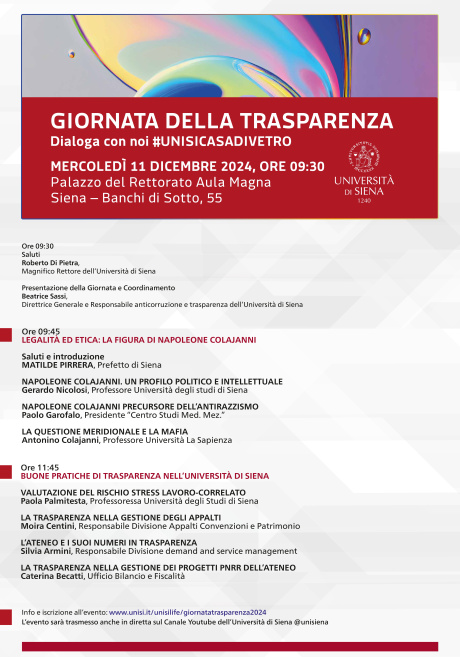 Giornata della trasparenza 2024