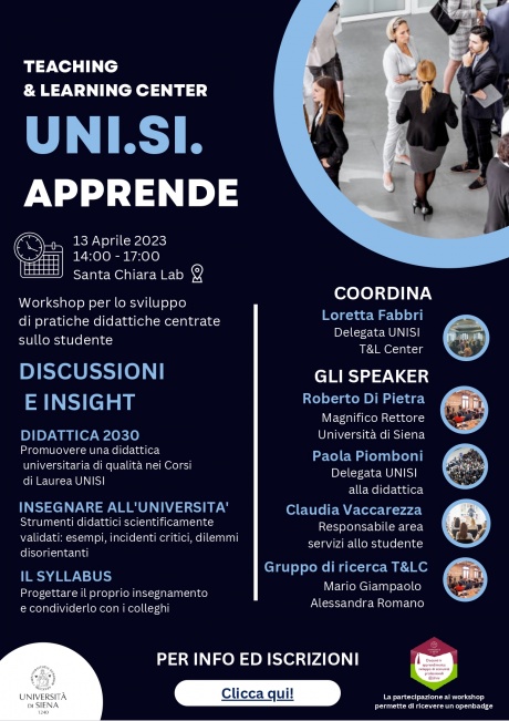  progetto "UNI.SI. Apprende"