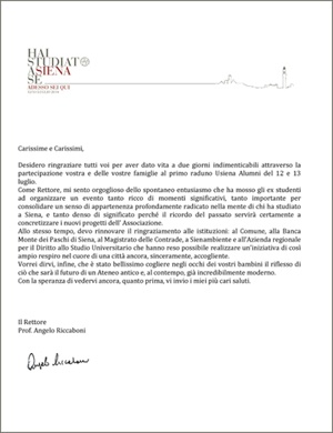 Lettera di presentazione università inglese