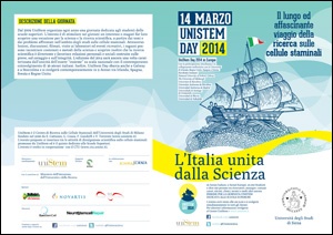 Locandina Unistem 2014 Siena