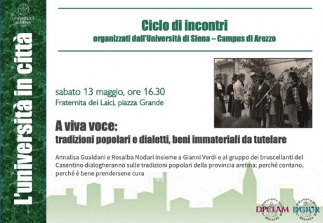 A viva voce: tradizioni popolari e dialetti, beni immateriali da tutelare A viva voce: tradizioni popolari e dialetti, beni immateriali da tutelare