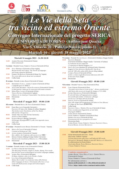 “Le Vie della Seta tra vicino ed estremo Oriente”