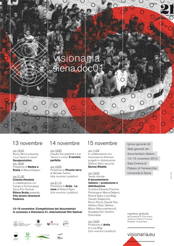 locandina "Siena.doc" locandina "Siena.doc"