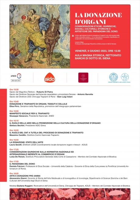La donazione d'organi