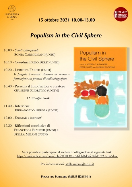 Webinar "Populism in the Civil Sphere"