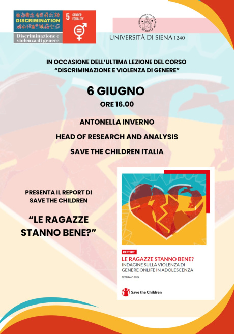 Presentazione del rapporto di Save the Children sulla condizione delle adolescenti in Italia