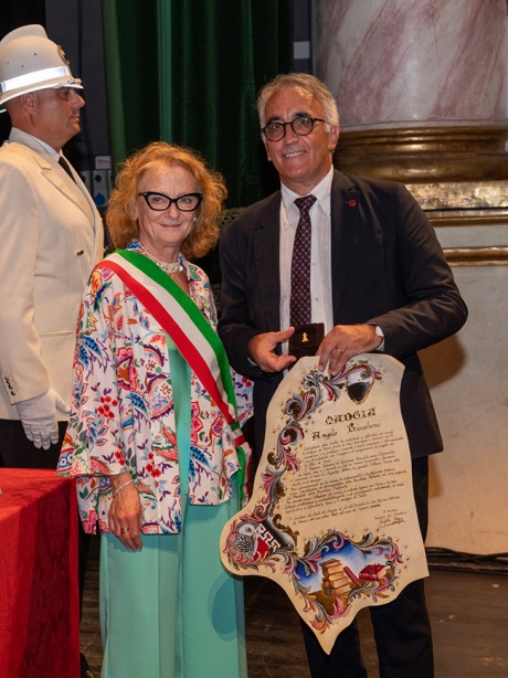 Premio Mangia al Professor Angelo Riccaboni