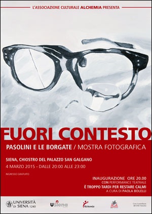 mostra fotografica "Pasolini e le borgate" mostra fotografica "Pasolini e le borgate"
