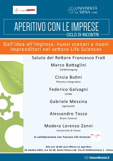 Aperitivo con le imprese: "Dall'idea all'impresa"