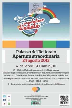 brochure Toscana Arcobaleno d'Estate 2013 - Unisi