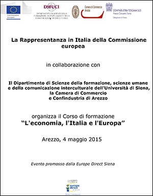 "L'economia, l'Italia e l'Europa"