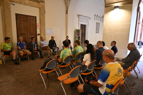 “Bike to Rome” a Siena