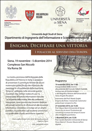 mostra "Enigma. Decifrare una vittoria"