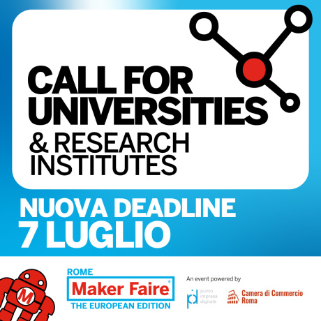 Maker Faire Rome 2025: prorogata la scadenza per le candidature