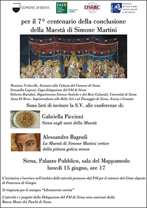 celebrazioni Maestà Simone Martini
