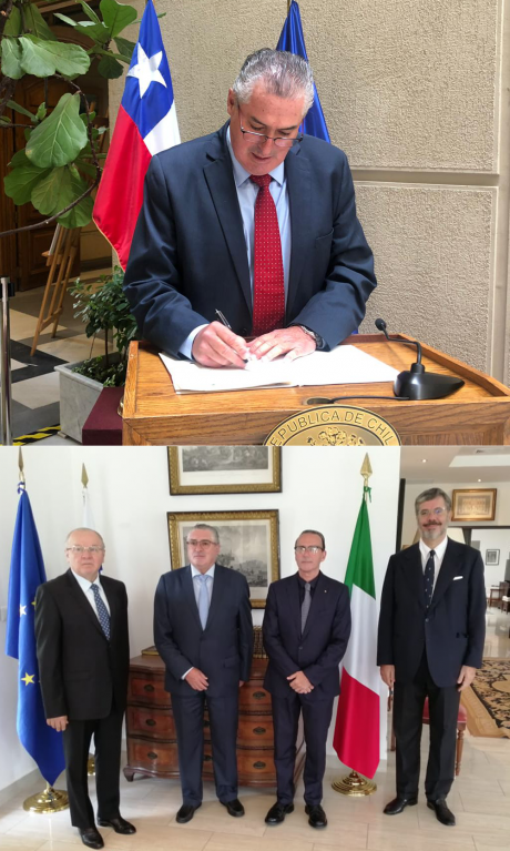 Consegnato l'accordo di collaborazione tra Università di Siena e Parlamento latinoamericano