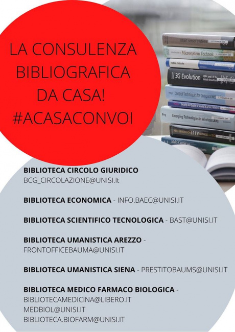 la consulenza bibliografica da casa