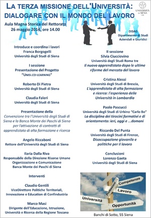 locandina progetto “USiena.Co-Learning”