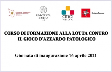 Giornata inaugurale del corso di formazione contro il gioco d'azzardo