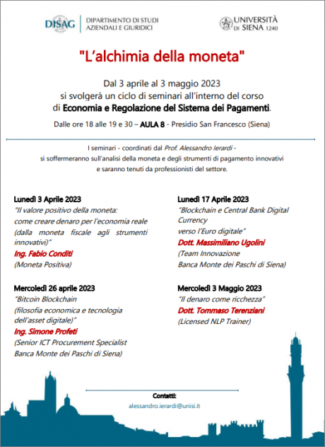 parte della locandina dell'evento