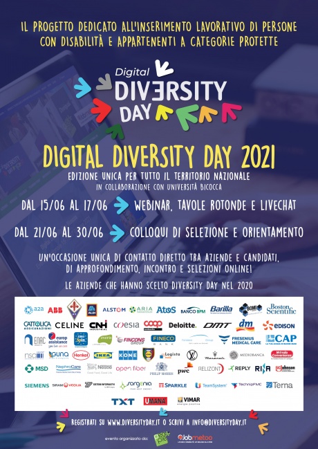 Locandina Diversity Day Locandina Diversity Day