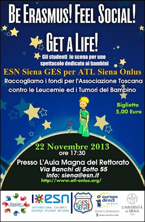 Locandina Be Erasmus! Feel Social! Locandina Be Erasmus! Feel Social!