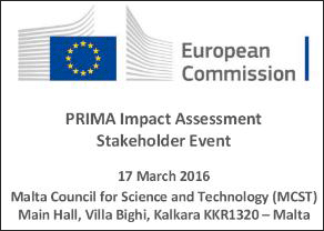 Prima impact assessment Prima impact assessment