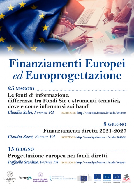 finanziamenti europei ed europrogettazione finanziamenti europei ed europrogettazione