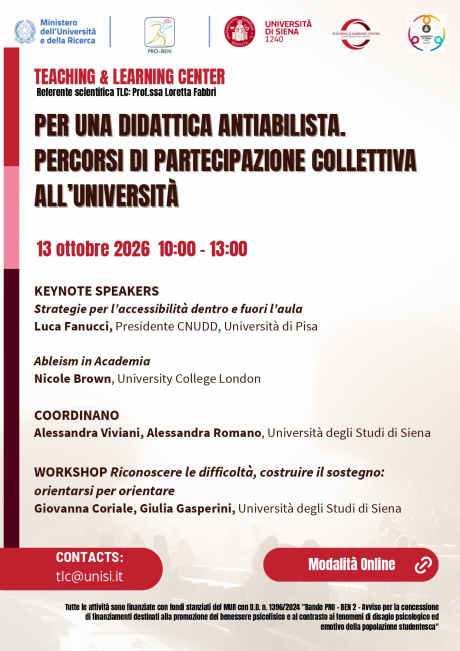 Seminario per una "didattica antiabilista" Seminario per una "didattica antiabilista"