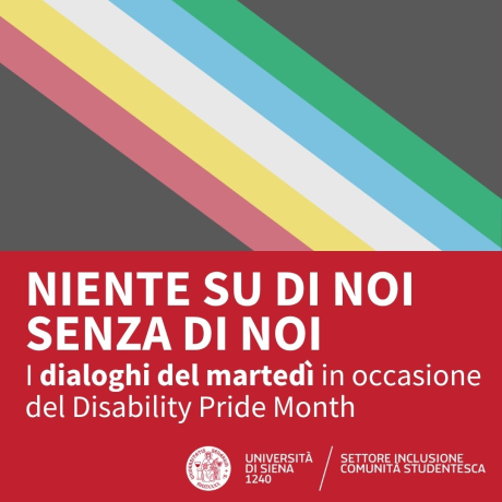 Disability Pride Month: al via i "I dialoghi del martedì”