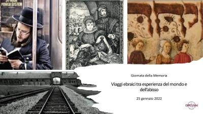 “Viaggi ebraici tra esperienza del mondo e dell’abisso” “Viaggi ebraici tra esperienza del mondo e dell’abisso”