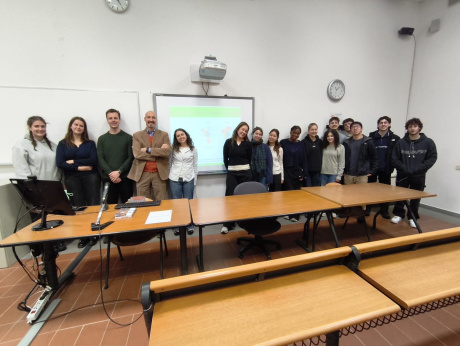 Gli studenti della Monash University in visita all'Università di Siena