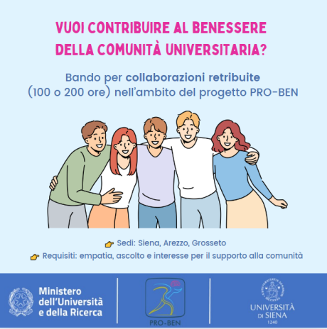 Bando di collaborazione a tempo parziale attività Peer-to-Peer 2024/2025
