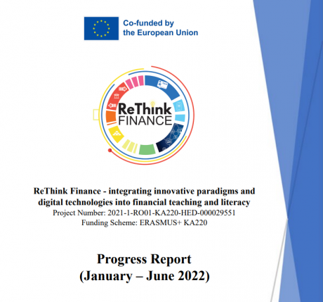 First progress report of Rethink Finance project completed!