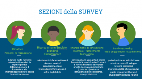 immagine sezioni della Survey