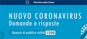 banner Ministero salute contatti