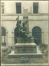 Raffaello Romanelli. Monumento ai Caduti nella battaglia di Curtatone e Montanara inaugurato il 29 maggio 1893 (foto d'epoca). Monumento ai Caduti (foto d'epoca)