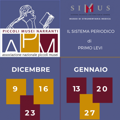 Il SIMUS aderisce al progetto "Piccoli Musei Narranti" Il SIMUS aderisce al progetto "Piccoli Musei Narranti"
