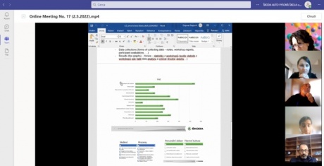 Preparation of the book on Critical incidents and discussion of next project activities