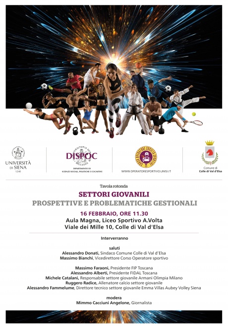 Tavola rotonda "Settori giovanili. Prospettive e problematiche gestionali"