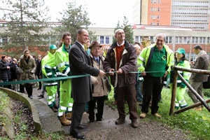 Inaugurazione dell'area verde "Il boschetto"