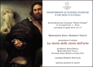 "La storia delle storie dell'arte" "La storia delle storie dell'arte"