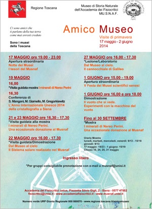 locandina Amico museo Musnaf