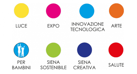 Legenda colori attività Bright 2015 Legenda colori attività Bright 2015