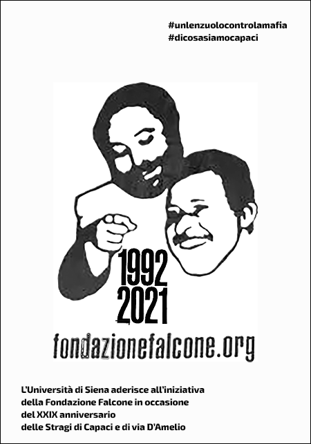 Un lenzuolo contro la mafia, il ricordo di Falcone e Borsellino