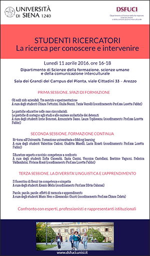 "Studenti ricercatori. La ricerca per conoscere e intervenire"