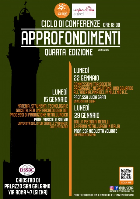 Ciclo di conferenze "Approfondimenti"